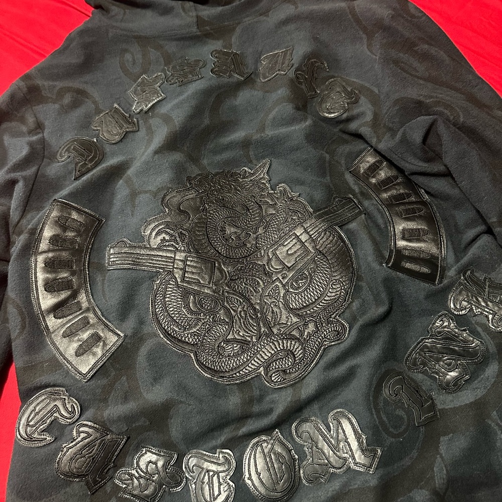 Men's Dussault Magnificent 7 Mag 7 Guns Hoodie Discontinued only 180 made XXL